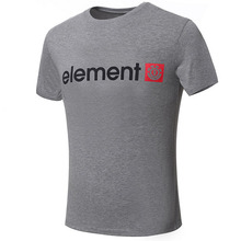 New2015 Arrival Skateboard Element Men T-shirts Men Fashion Skateboard Street Boy Hiphop Hip-hop 100% Cotton Element T Shirt