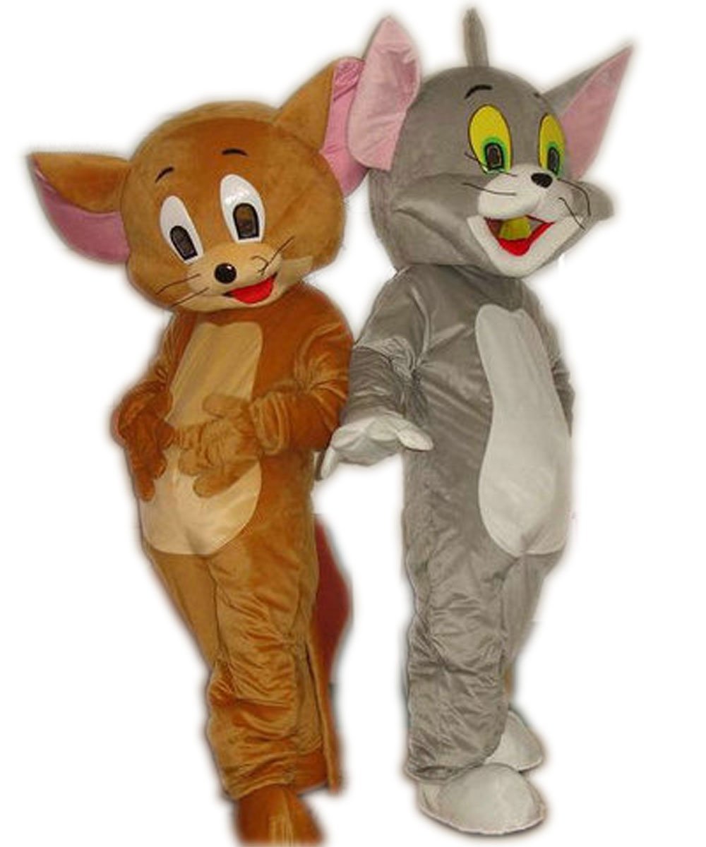 Купить "New Tom Cat and Jerry Mouse mascot costume, Tom and Jerry car....