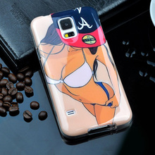Sexy Bikini Girl TPU Silicone Soft Case For Samsung Galaxy S5 Mini G870W G870A G800 Back