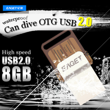EAGET Official V9 8GB 16GB 32GB Smart Phone Tablet PC USB Flash Drives OTG external storage