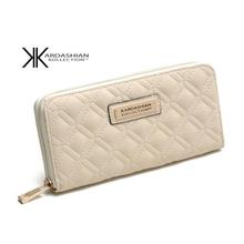 New 2015 Women Wallet Long Design KK Wallets PU Leather Kardashian Kollection High Grade Clutch Wallet