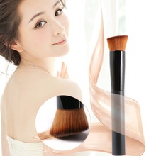 High Quality Pro Soft Makeup Brushes For Women Beauty Foundation Brush Cosmetic Flat Angled Kabuki Face Nose Powder Tool