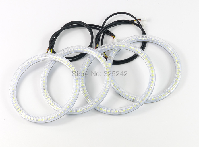 Switchback LED Angel Eyes Halo Rings Kit For Honda CRV CR-V 07-08 (8)