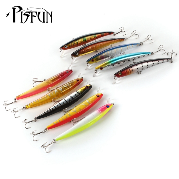 Приманка для рыбалки Pisfun 10 4.5"/11.43cm/0.396oz/11.22g 10pcs/lot 4.5"-11.43cm/0.396oz-11.22g
Приманка для рыбалки Pisfun 10 4.5"/11.43cm/0.396oz/11.22g 10pcs/lot 4.5"-11.43cm/0.396oz-11.22g