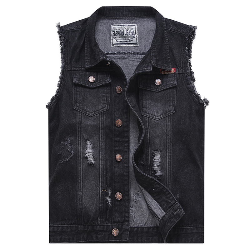 Popular Black Denim Vest Buy Cheap Black Denim Vest Lots From China Black Denim Vest Suppliers 