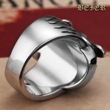 Bulldog Dog Ring Stainless Steel Fashion Jewelry Man s Fashion Jewelry Exaggerated Pet BR2046 US size
