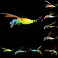 Random Color Hot Sale New Promotions 1 Pcs 8 Color Cicada Baits Fishing Lures Bass Crank