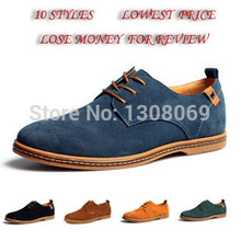 New England sneakers men shoes spring/autumn tide brand men’s casual shoes men’s suede leather factory outlets Genuine Leather