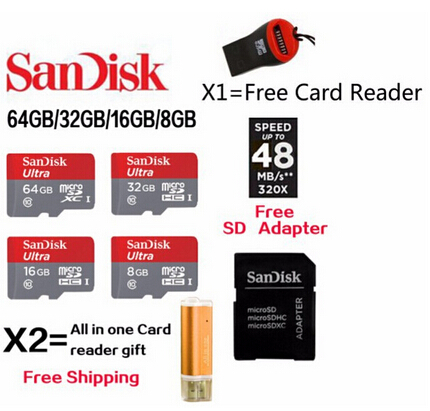 100%   Sandisk   48 /. -sd- tf 8  16  32  64      