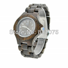 Sunray Dial Bewell Unique Design Water Proof Japan movement Wood Wooden Watch in Gift Box