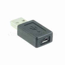 Высокое качество USB 2.0 А штекер к микро B 5 контакт. женский м / ж разъем адаптер конвертер горячая распродажа
