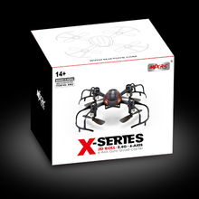 MJX X902 Spider X-SERIES 2.4G 4CH 6Axis RC Quadcopter Mini Helicopter 3D Flip Drone Remote Control Toys RTF Black As Kid Gift