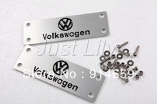 Алюминиевый сплав Carmats эмблема для VW с логотип
