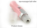 free shipping Personal electric vibration anti wrinke eye care massager pen ion with ball rolling smear