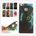 For Fundas Huawei P9 Lite Case Art Pattern Phone Bags Soft TPU Case For Coque Huawei
