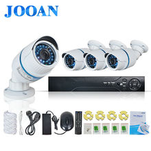 Jooan 4ch 720 P POE системы видеонаблюдения открытый мини POE ip камера HD рекордер 4ch HDMI P2P POE видеонаблюдения NVR безопасности главная видеонаблюдения