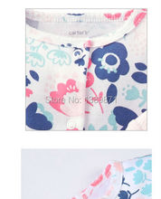 2015 New 3 pcs Set Original Carter s Baby Girls clothes Sleeve bodysuit Pants Carters 100