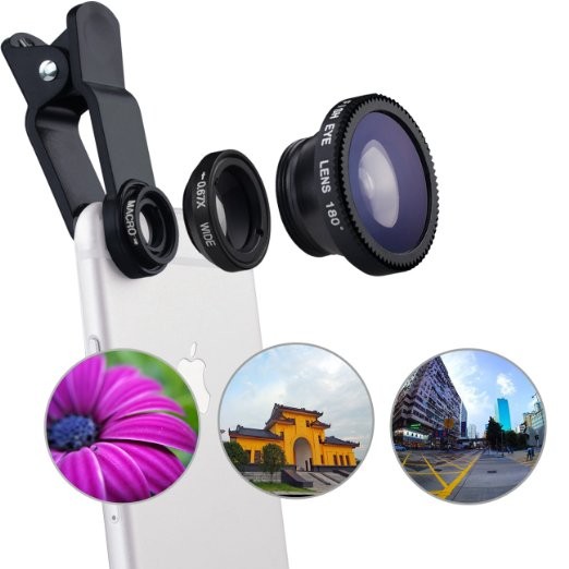 LSXD Рыбий глаз 3 в 1 мобильный телефон клип линзы рыбий глаз широкий угол макро объектив камеры для iphone 6 s plus 5S/5 xiaomi huawei