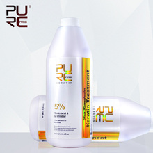 Brazilian keratin hair treatment formalin 5% 1000ml Hot sale hair straightener for hair mask and hair care free shipping