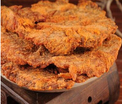 Hot sale! Inner Mongolia hand tore 500g dried beef jerky healthy food tasty snacks ,100% prairie