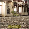 5x7ft Quiet Street Retro Road backdrops Wedding Castle Photos backgrounds stand support muslin for photography studio