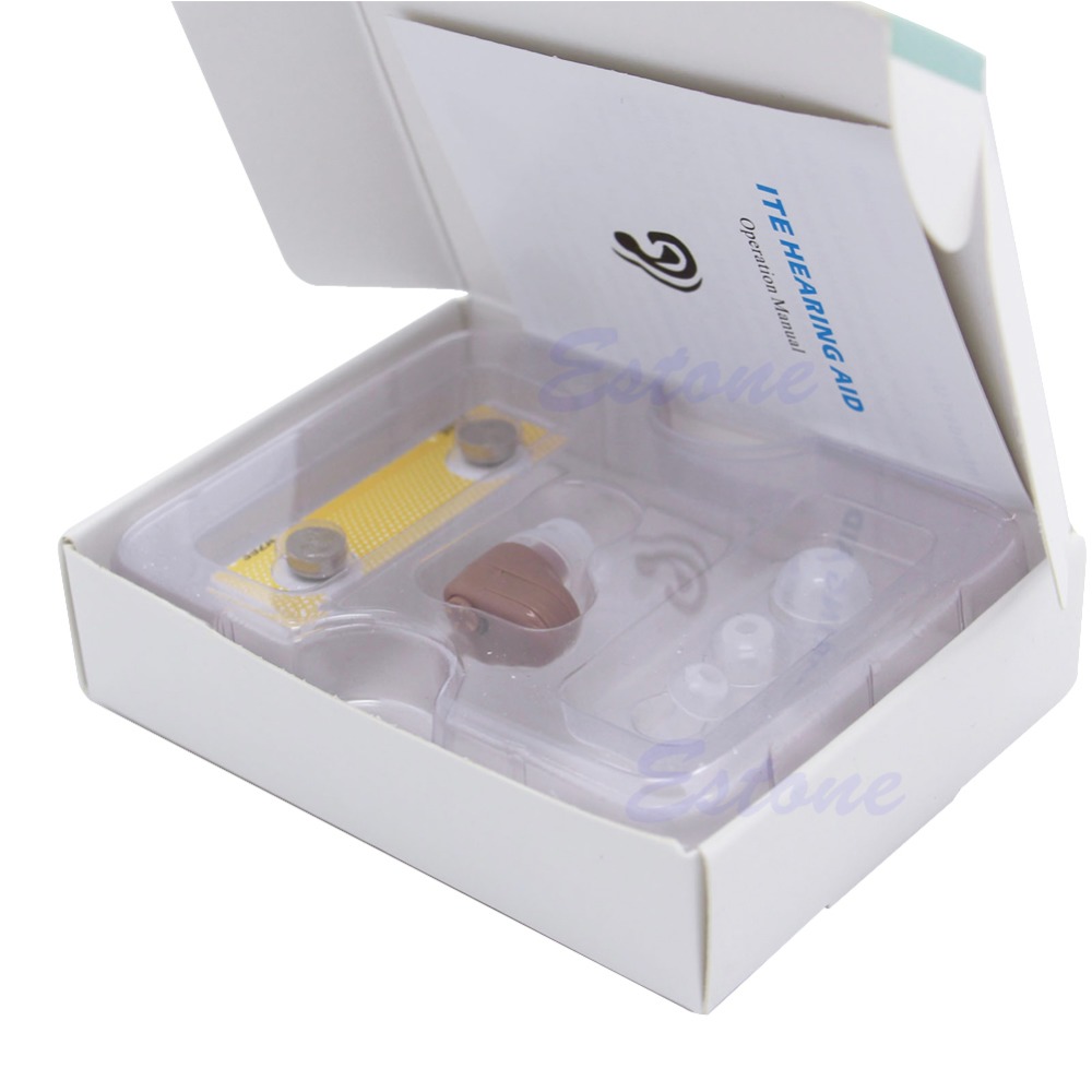 AXON K-55 Smallest Mini Volume Adjustable Tone Hearing Aid Aids Sound Amplifier