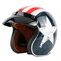TORC T50 HELMET casco capacete open face vintage motorcycle helmet can add bubble shield jet scooter