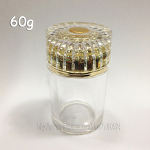 50pcs/lot 60g acrylic capsule bottle ,capsule bottle,cosmetic container,cosmetic bottle ,Cosmetic Packaging