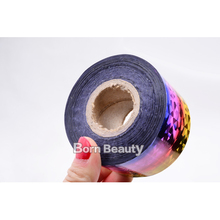 4rolls 4cmX120m Nail Art Transfer Foil Fashion Star Design Nail Tips Decoration DIY Beauty Manicure Fingernails