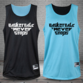 Men Reversible Basketball Set Custom Boy Double Suit Jersey Wear Basketball Clothing BreathableTraining Game Shorts Quick