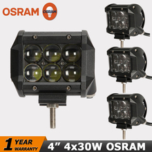 4x OSRAM Led Work Light Bar