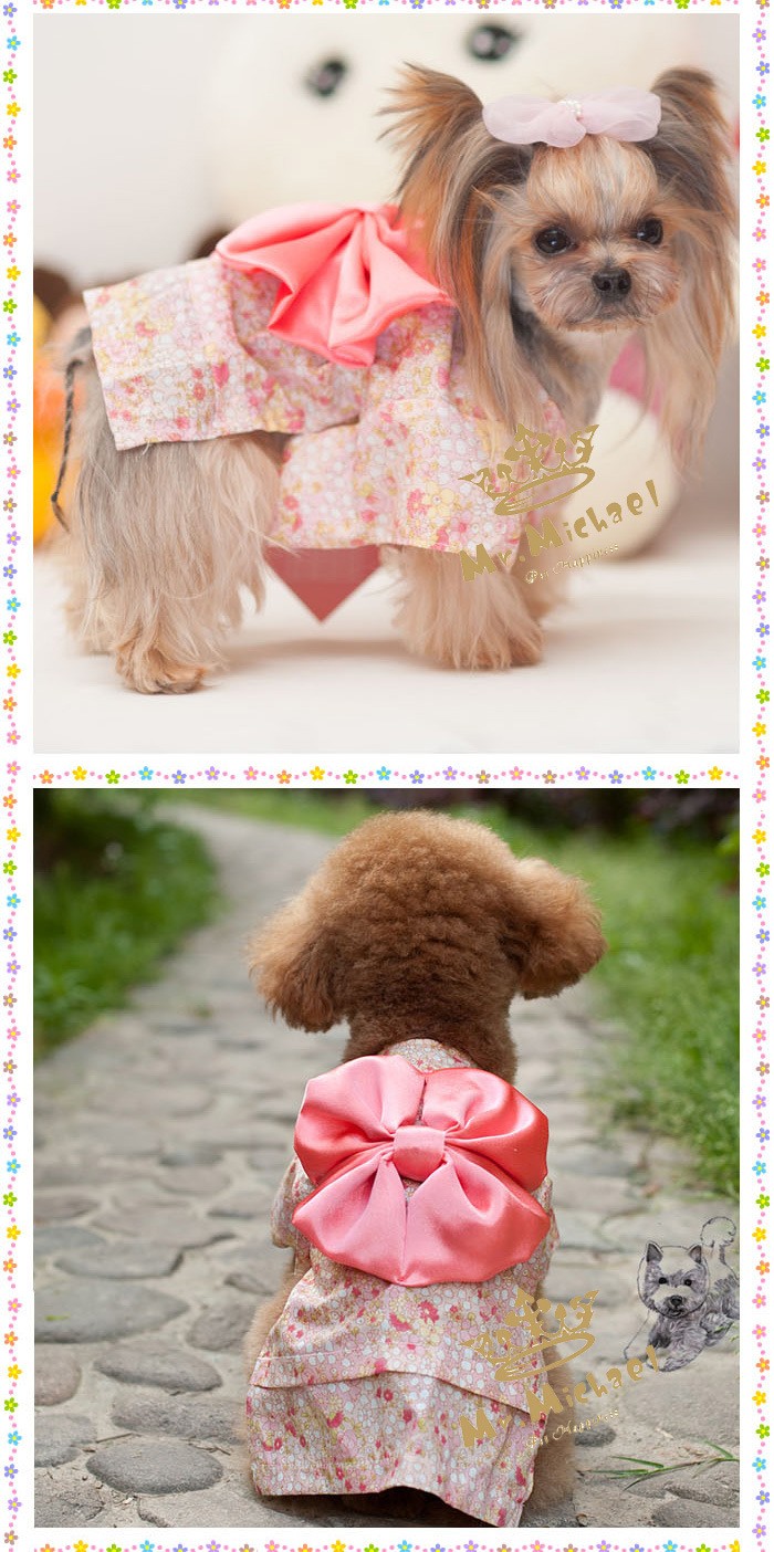 Japanese Style Folk Dog Skirt Pet Wearing Dog Garment Cotton Material Well Design Pet Dog Special Dress Theme Clothes Pet Dog