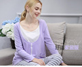 2016 new home dress suit spring and autumn and winter pregnant women go out breastfeeding suit