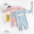 Baby Romper Clothes Fashion 100 Cotton Jumpsuits 2017 Spring Angel Newborn Baby Boy Girl Long Sleeve