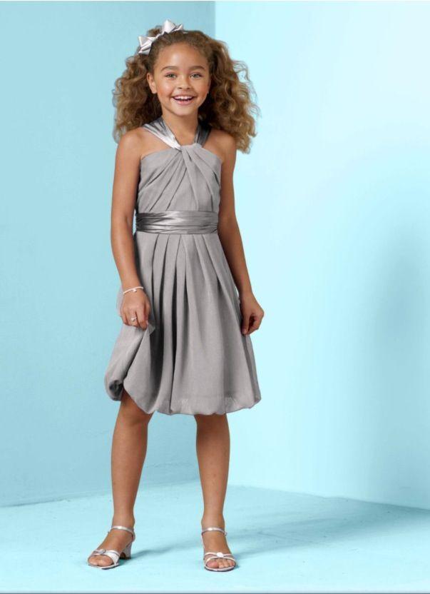 Black Junior Bridesmaid Dresses