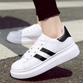 New autumn Men shoes lovers small white shoes leather casual Walking shoes outdoor flat shoes calzado