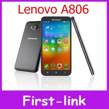 Original Lenovo A806 A8 Octa Core 4G Mobile Phone RAM 2G MTK6592 Android 4.4 ROM 16G 13MP 5.0 Inch Smartphone Free Shipping