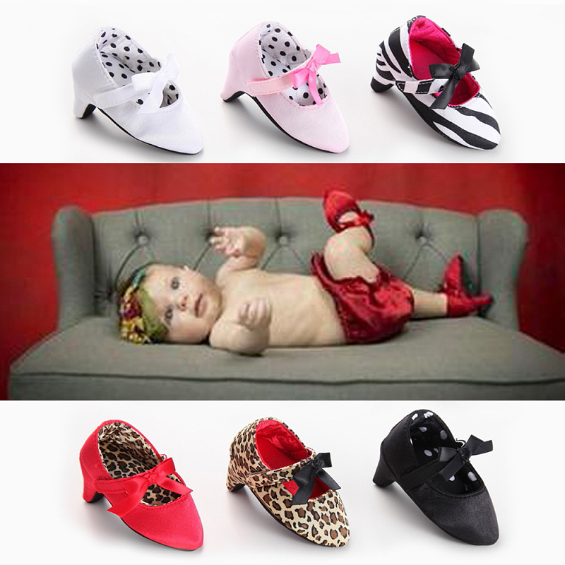Cute Baby Girls High heeled Shoes 