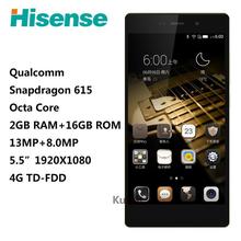 Original Hisense H910 Smartphone ultra thin phone Qualcomm octa core 5.5″ 1920×1080 Android Cell phone 4G LTE FDD CDMA 13MP 2GB