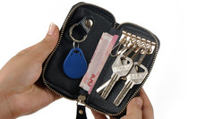 Candy Color Men Pu Leather Key Bag Handy Mini Coin Wallets Cover Holder Women Housekeeper Electronic