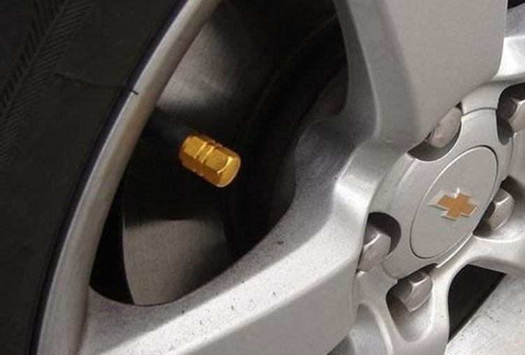 4pcs Universal Aluminum car wheel tire valve caps car accessories air valve covers alloy wheels valve