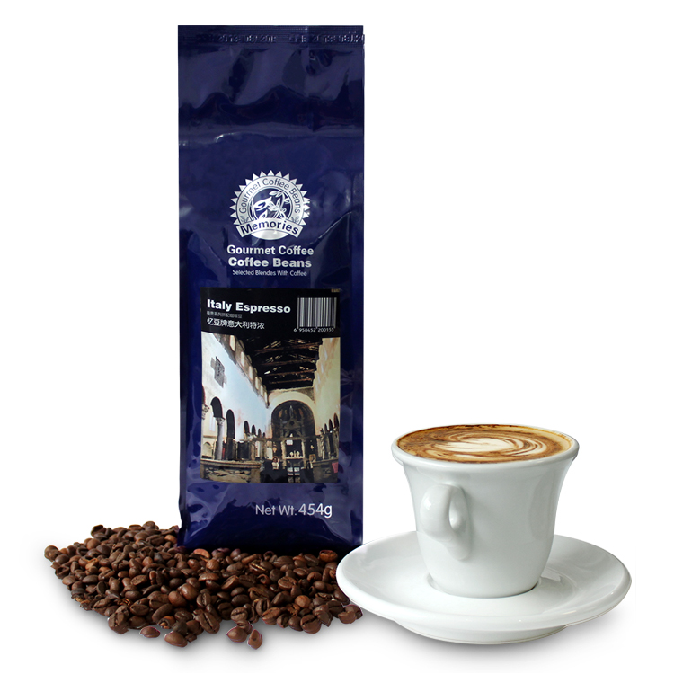 Free shipping 454g Beans selection of espresso coffee beans green slimming coffee beans new 2014 cafe