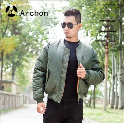 Green Bomber Jacket USA Autumn And Winter MA1 Air Force Men Jacket Tactical Vestido Inverno Large