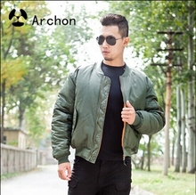 Green Bomber Jacket USA Autumn And Winter MA1 Air Force Men Jacket Tactical Vestido Inverno Large