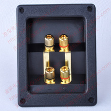 Thickening speaker box audio wiring board terminal block copper terminal new arrival/Free Shipping
