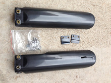 Quality Plastic Dirt Bike Front Fork Guard Suspension Pit Bike Front Fork Cover Wrap Set Protector CRF50 KLX110 SSR125 KTM SDG