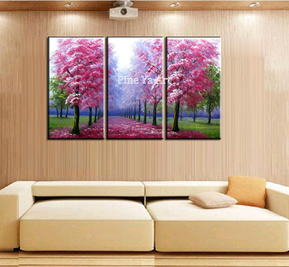 Online kopen wholesale 3 stuk moderne canvas wall art drieluik ... Slaapkamers toepassing gekleurde