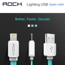 ROCK Colorful Plug Micro USB Cable for iPhone 6 6s Plus 5s iPadmini Samsung Sony Xiaomi
