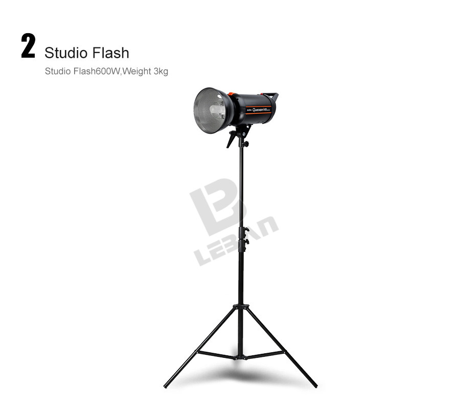 Description Picture 6 of itemGodox 280cm Photography Light Stands for Relfectors, Softboxes, Lights, Umbrellas, Backgrounds