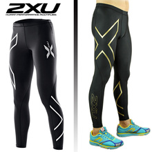 2XU кроссовки фитнес-беговая компрессионные колготки длинные брюки спортивные леггинсы мужские центр одежда и беговых дорожек S-XXXL